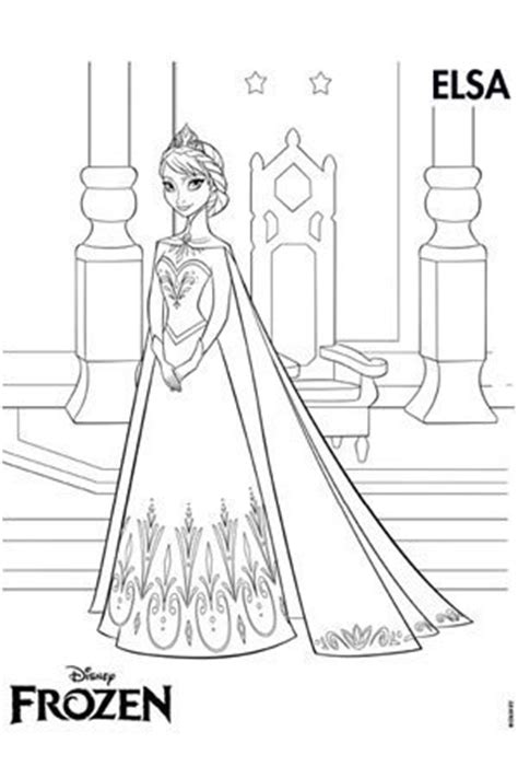 frozen elsa coloring pages|frozen coronation elsa coloring page.